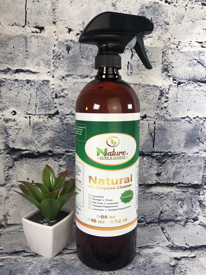 Natural All-Purpose Non-toxic Household Cleaner, Everything Cleaning