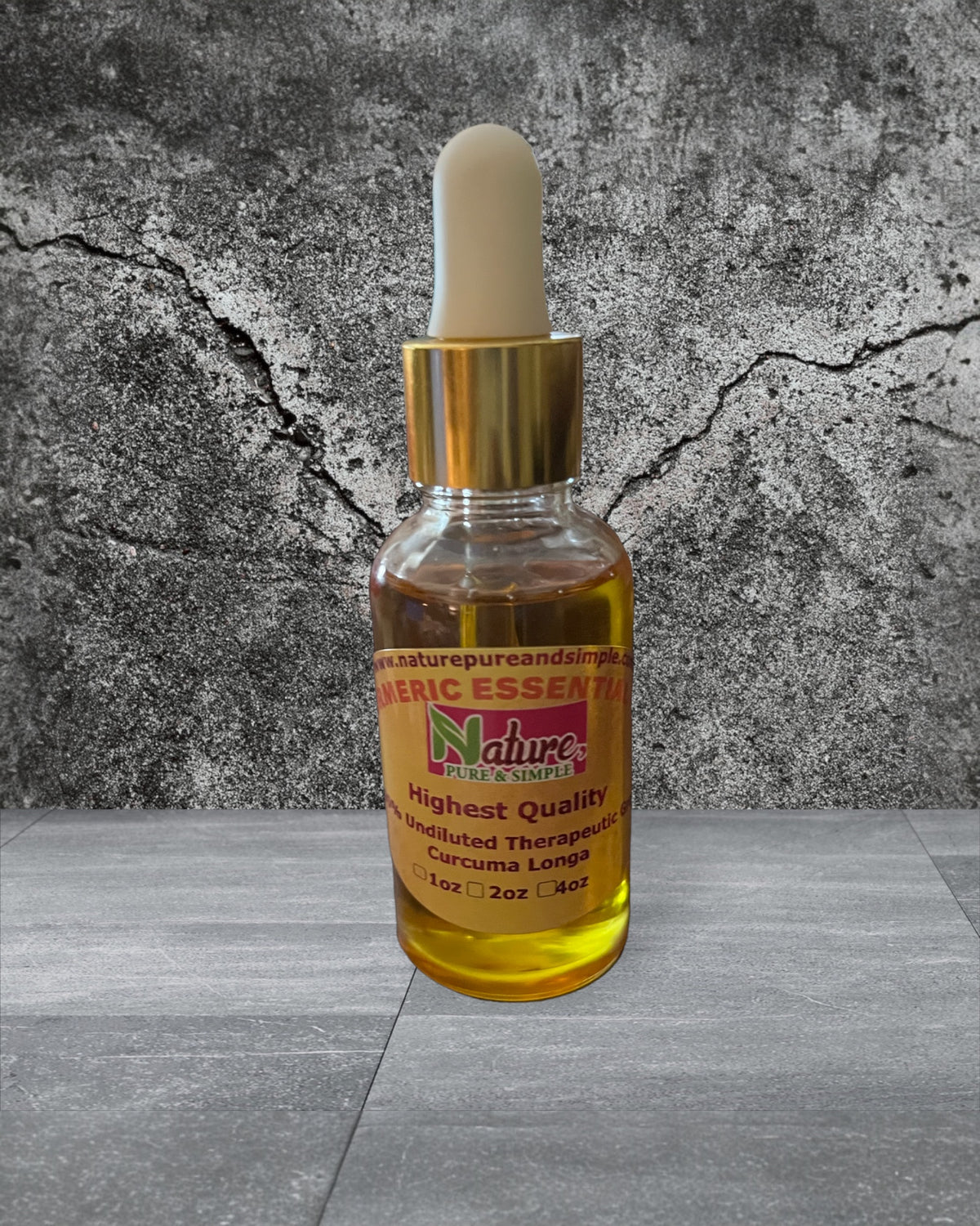 Turmeric Essential Oil - 100% Natural & Pure, Undiluted, Premium Quality Best Aromatherapy Oil