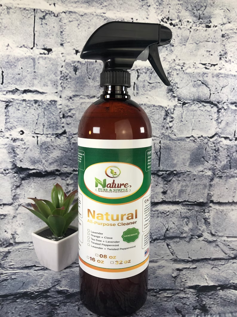 Natural All-Purpose Non-toxic Household Cleaner, Everything Cleaning